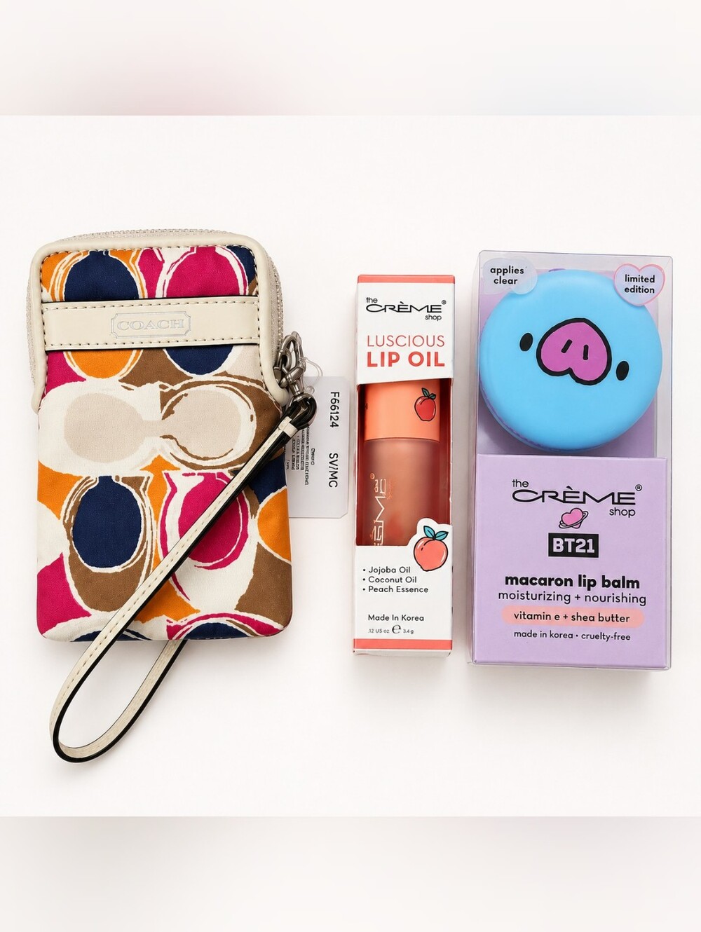 Coach x The Crème Shop Beauty Bundle – NWT ✨💄👜